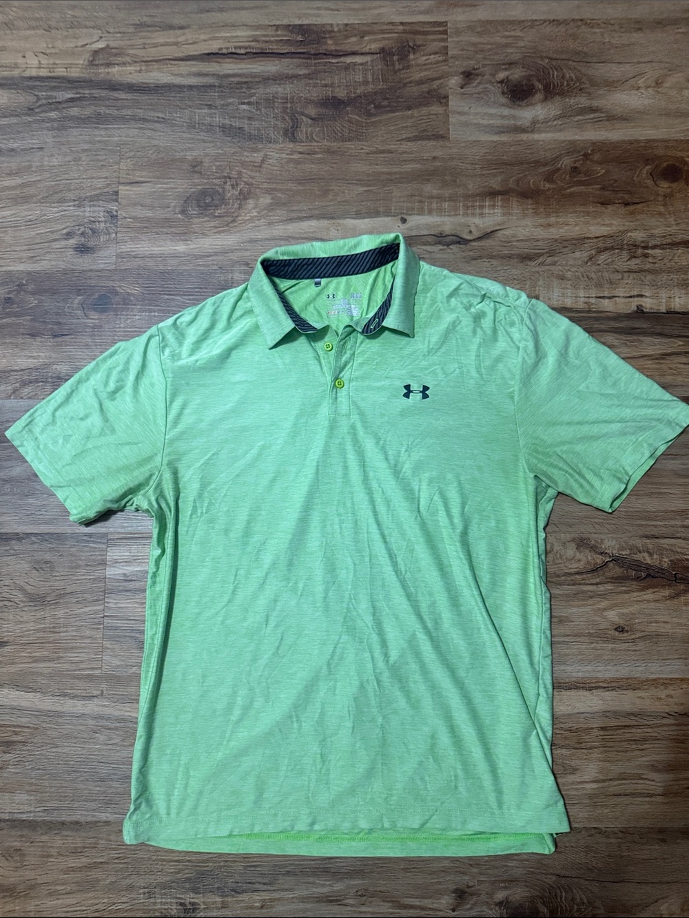 Under Armour Men's Green Performance Polo